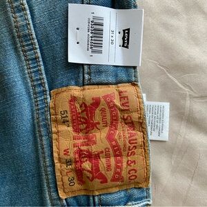 Levi’s 514 straight size 31 -30 with tags